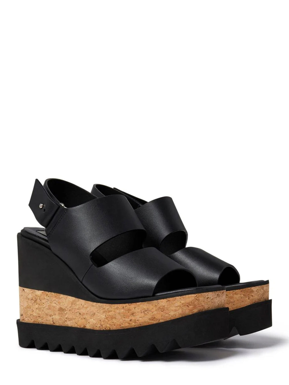 Elyse Alter Mat Platform Sandals Black
