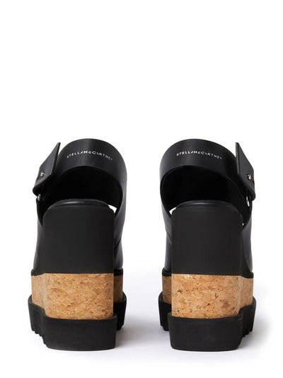 Elyse Alter Mat Platform Sandals Black