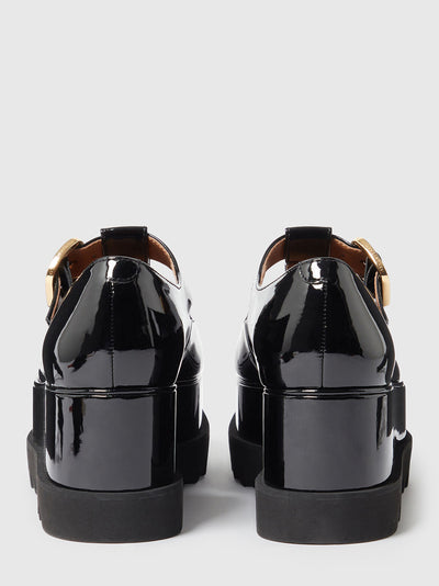 Elyse T-Bar Platform Mary Janes Black