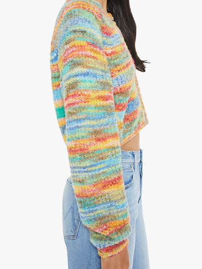 The Raglan Crop Cardigan (Fancy Fade)