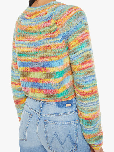 The Raglan Crop Cardigan (Fancy Fade)