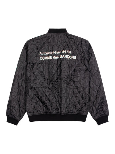 84-85 Staff Quilted Blouson (Black)