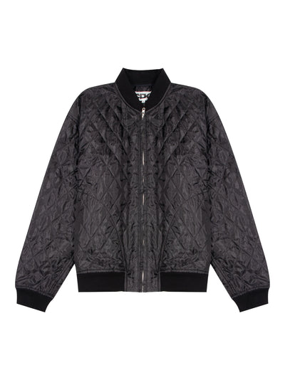 84-85 Staff Quilted Blouson (Black)