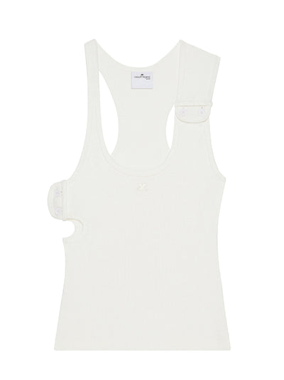 90S Rib Tank Top (Heritage White)