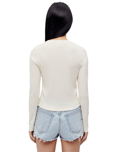 90s Baby Girl Sparkle Long Sleeve Tee (Naked)