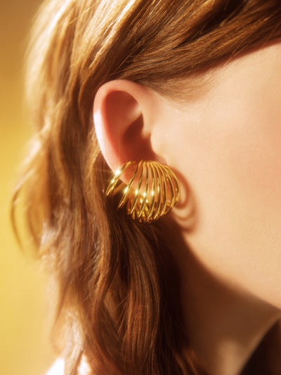 Spiral Earring (Gold)