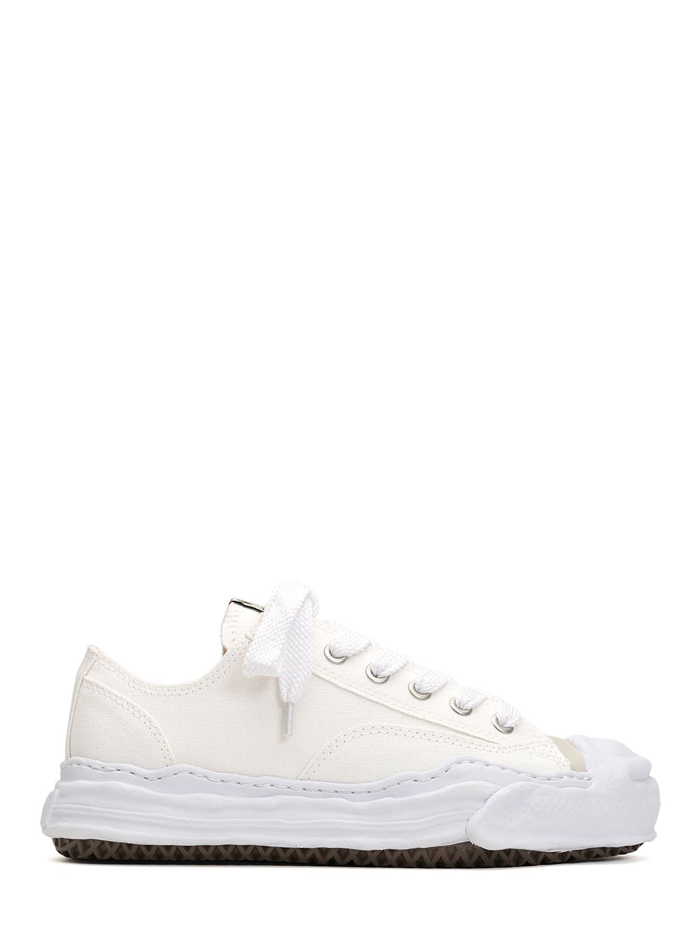 Hank / Original Sole Canvas Low-Top Sneaker White
