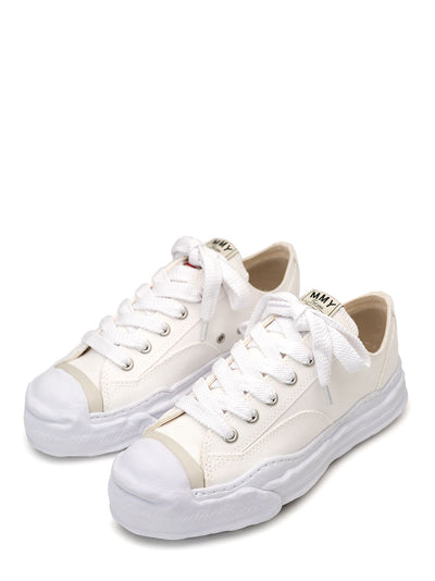 Hank / Original Sole Canvas Low-Top Sneaker White