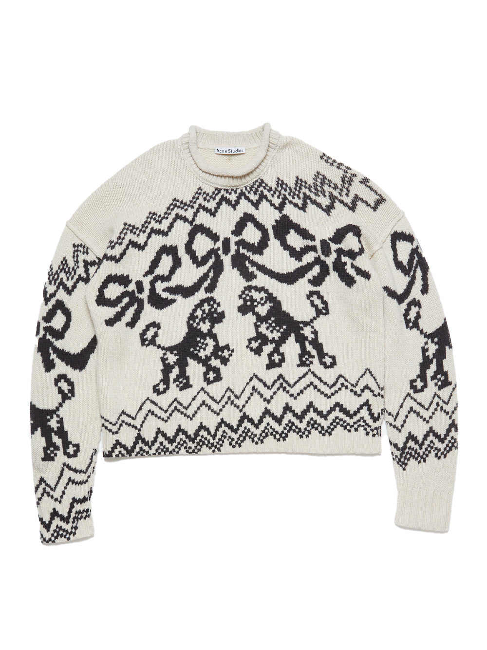 Knitwear White/Black