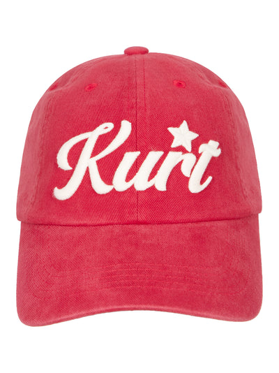 Unisex Kurt Star Cap Red