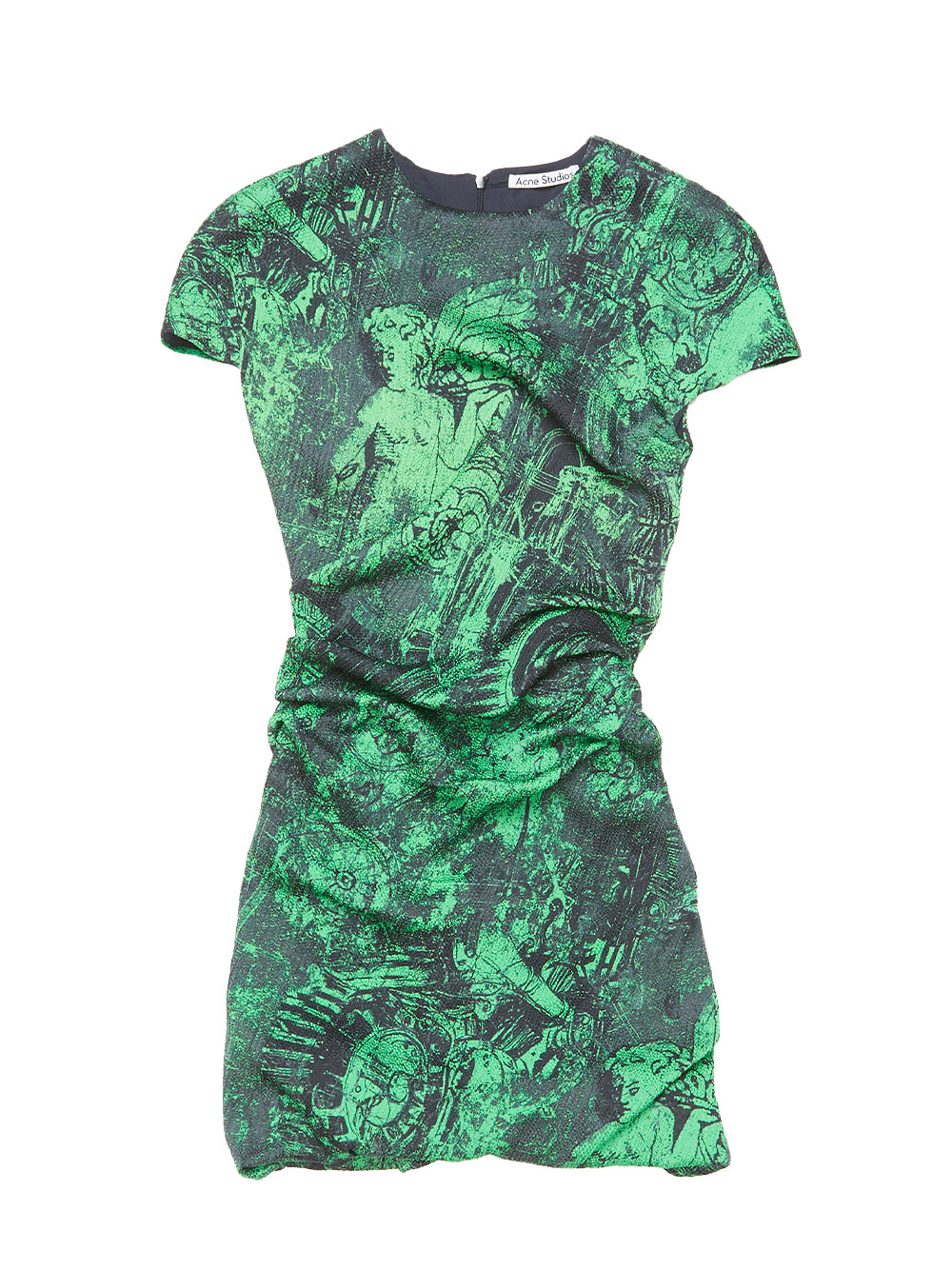 Printed Dress (Green)