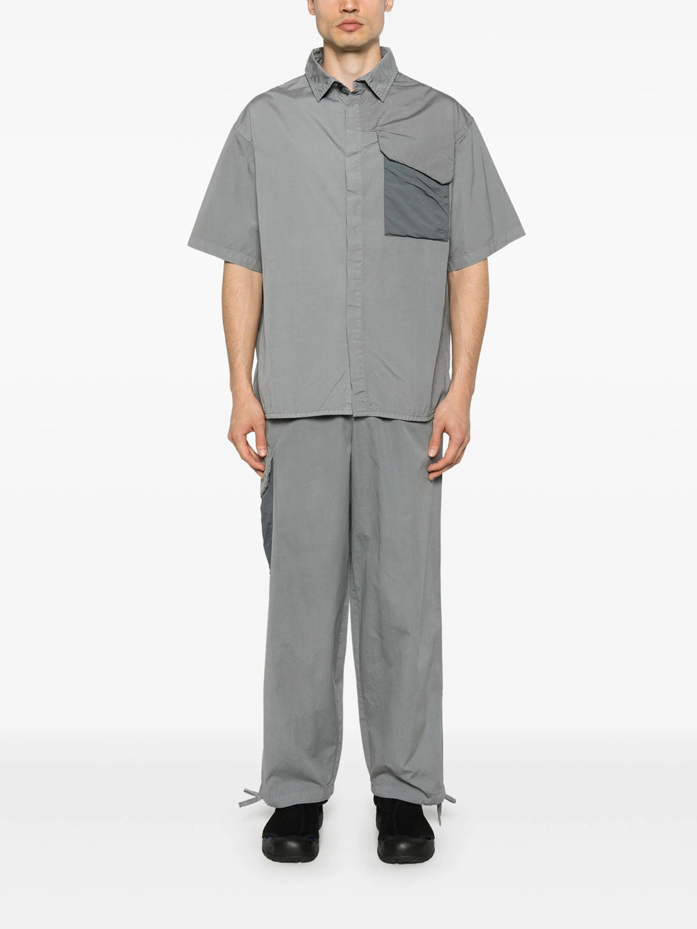 Brunswick Short Sleeve Shirt Grey-Green