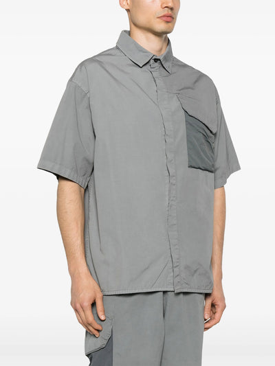 Brunswick Short Sleeve Shirt Grey-Green