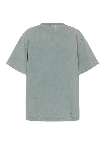 Laser Fade Tshirt Slate