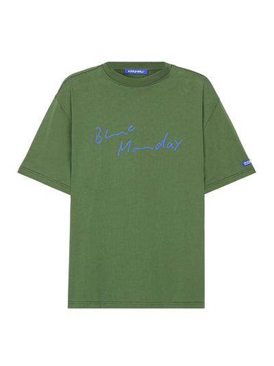 Blue Monday Tshirt Green