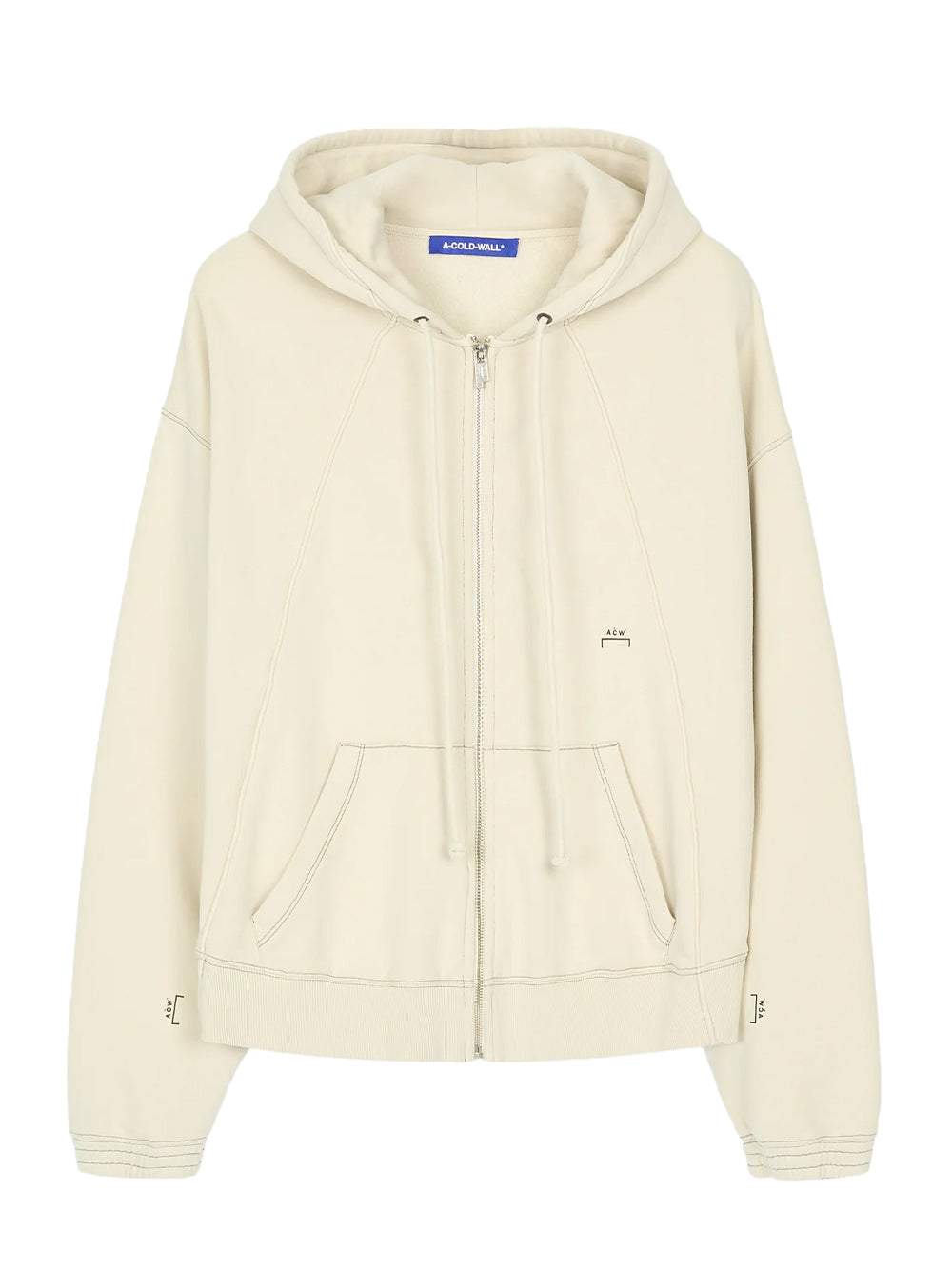 Millbank Zip Hoodie Beige