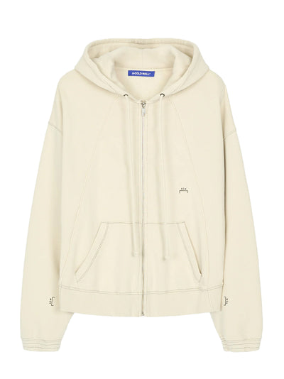 Millbank Zip Hoodie Beige