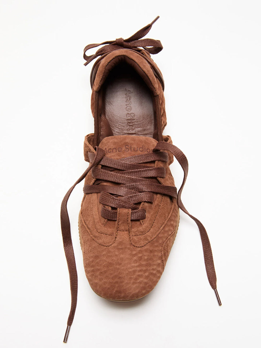 Lace-Up Shoes Brown