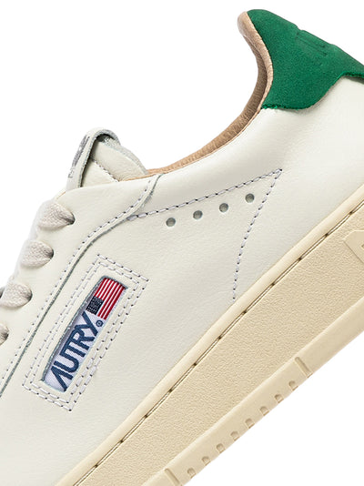 Dallas Low Sneakers Men Leather (White/Amazon) (Men)