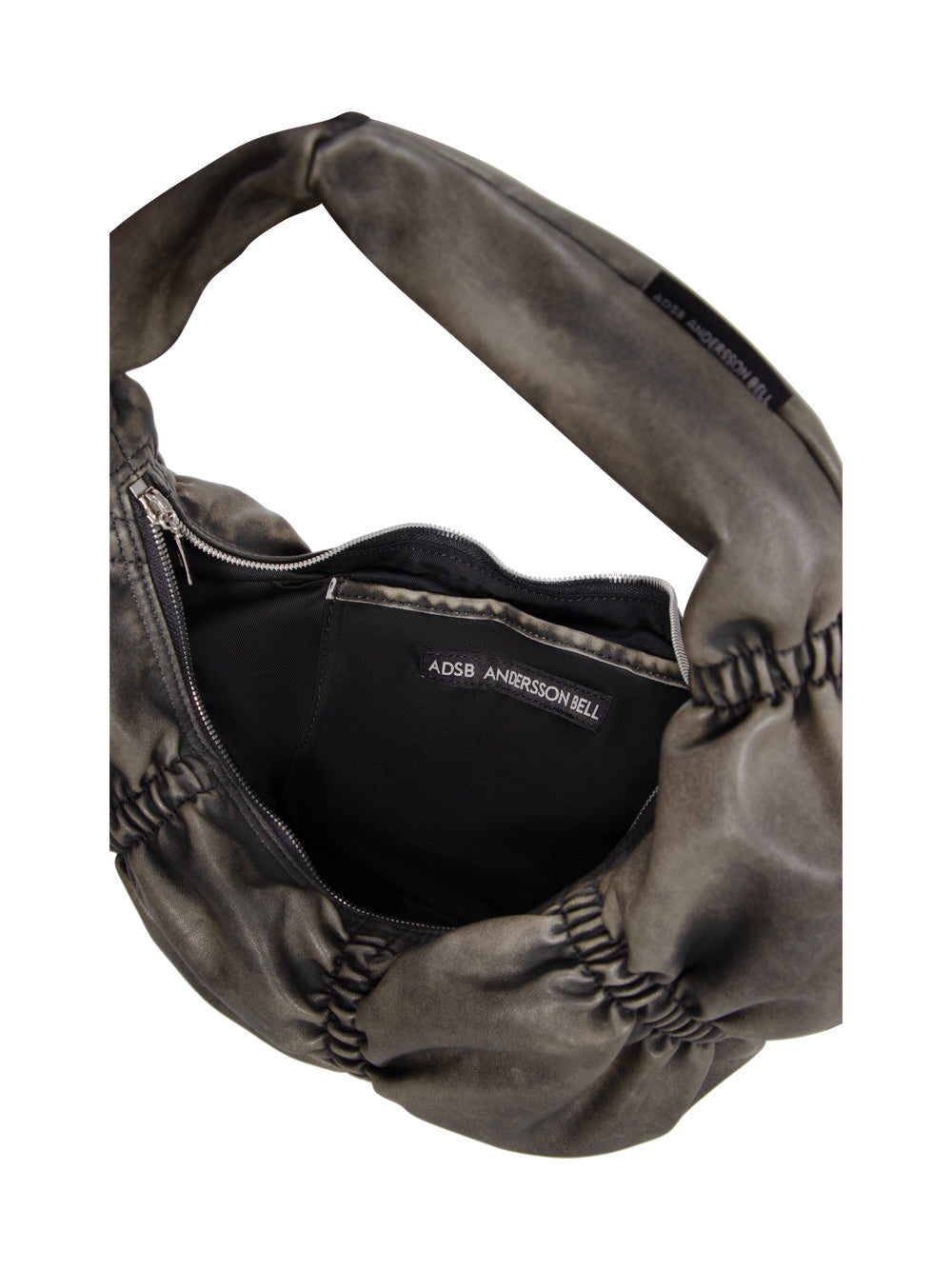 Dumpling Faux Leather Bag (Khaki)