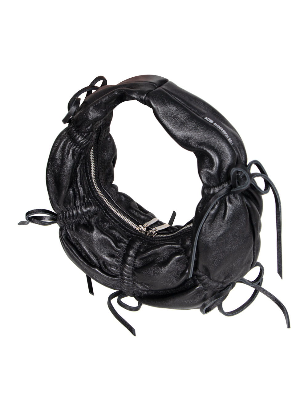 BELL Small Dumpling Leather Bag (Black)