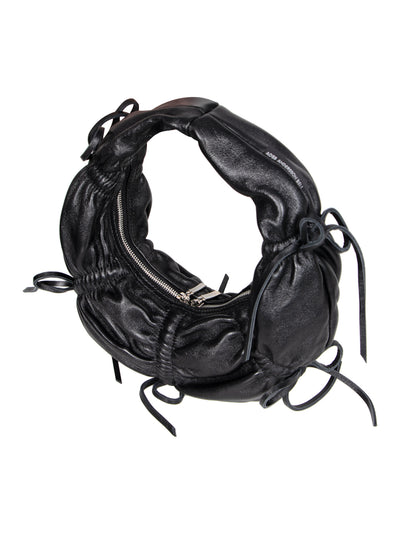 BELL Small Dumpling Leather Bag (Black)