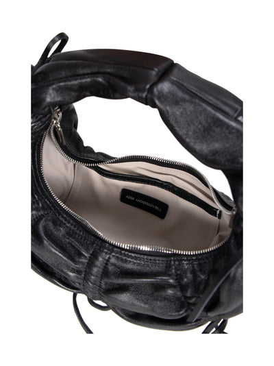 BELL Small Dumpling Leather Bag (Black)