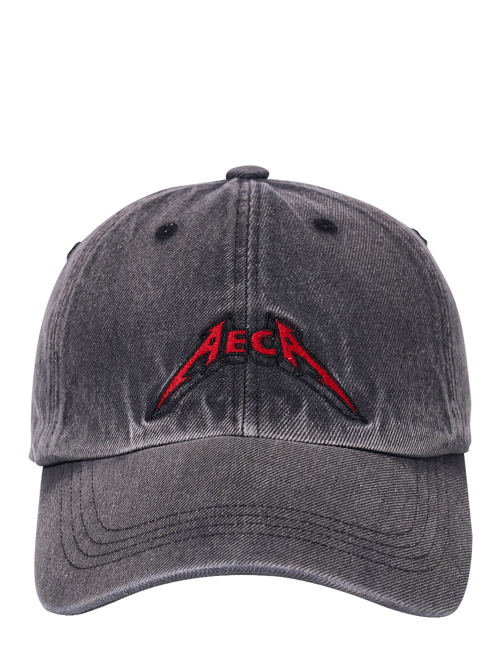 Aeca Metal Denim Cap Grey
