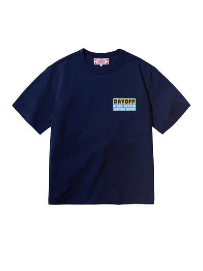 AECA Caution Half Sleeve (Navy)