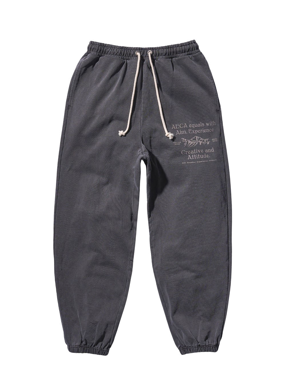 Aeca Mountain Sweat Pants (Washed Charcoal)