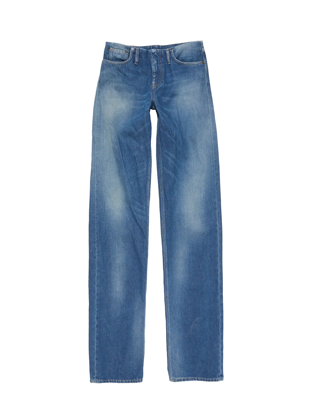 Denim Trousers Mid Blue