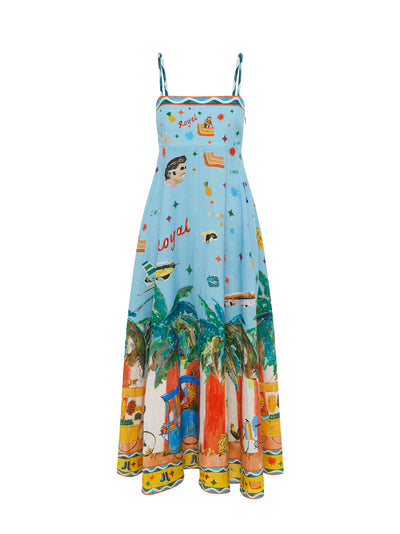 All Aboard Sundress (Multi)