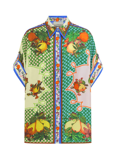 Lemonis Silk Shirt (Multi)