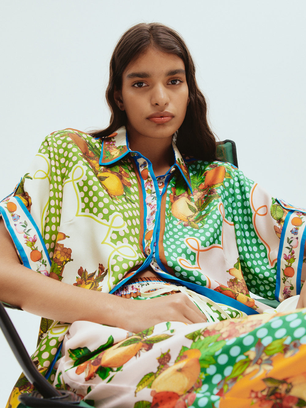 Lemonis Silk Shirt (Multi)