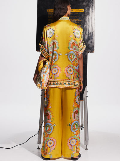 Pinball Silk Shirt (Multi)
