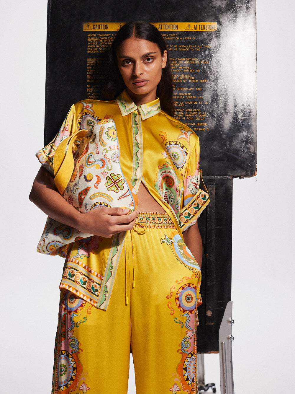 Pinball Silk Shirt (Multi)