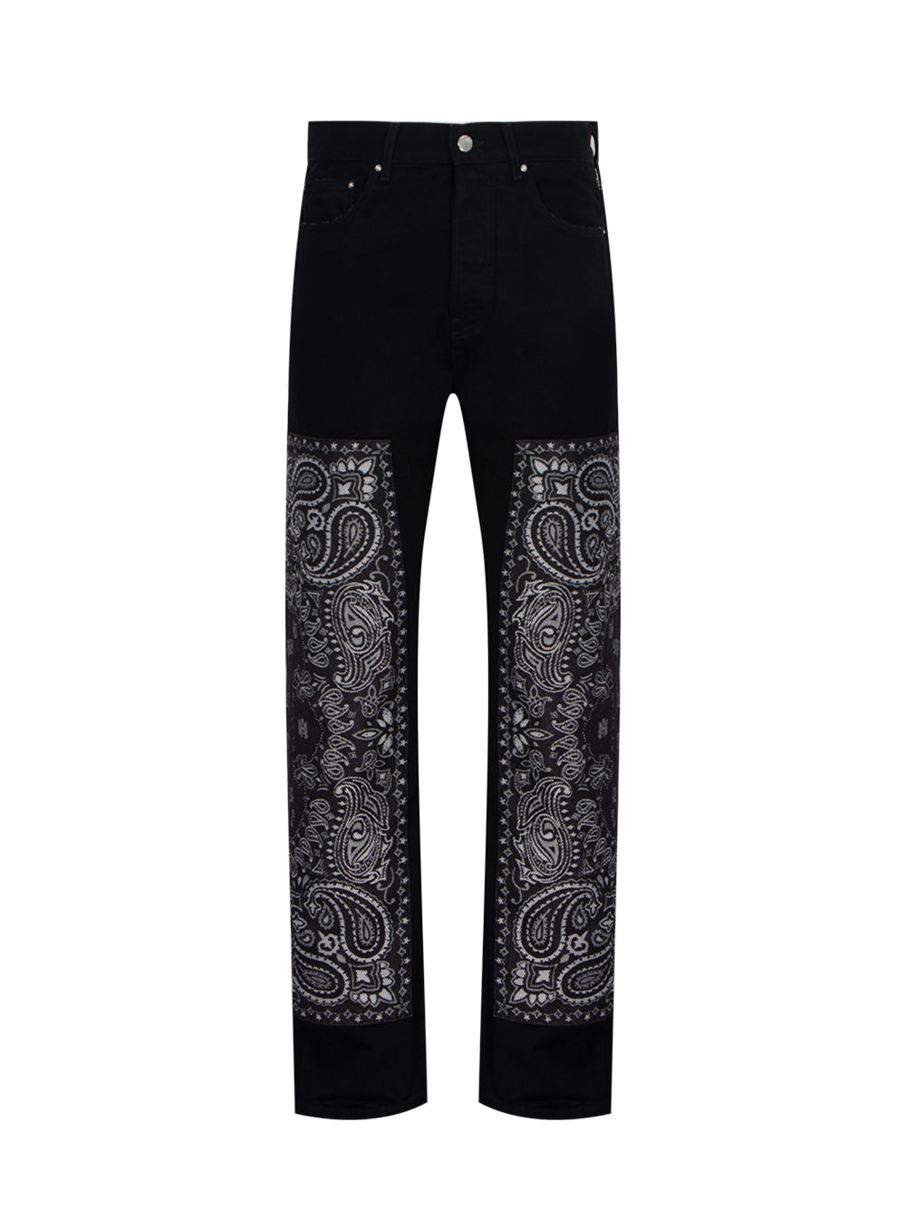 Bandana Jacquard Paneled St Black