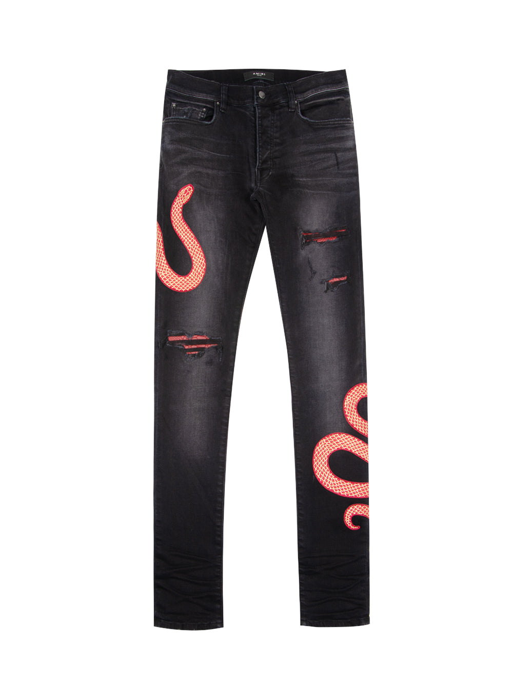 Amiri Snake Jeans Blue