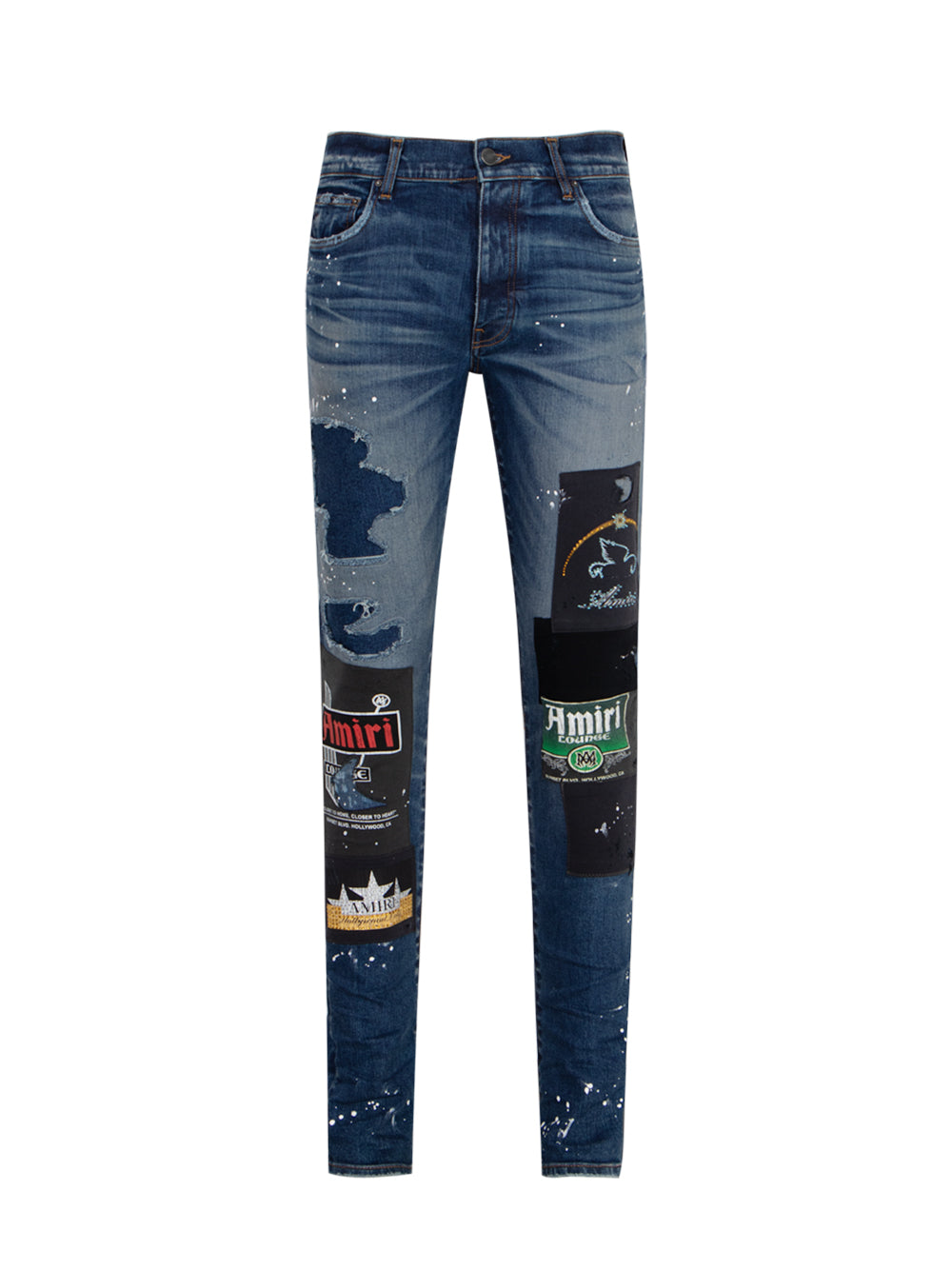 Amiri Lounge Skinny Jean Nightshade Indigo