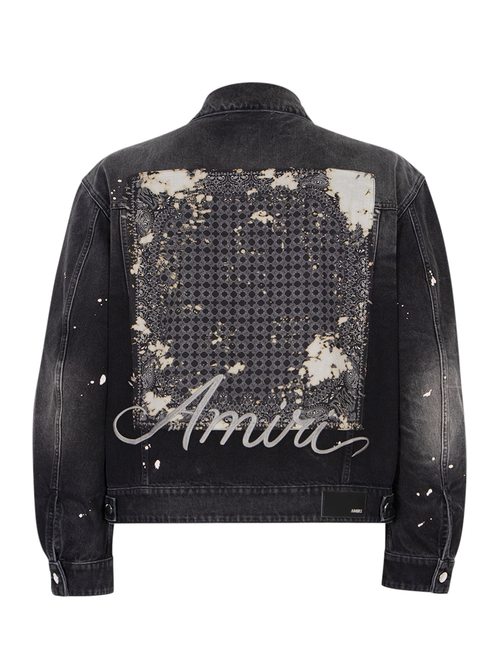 Bleach Bandana Os Denim Jacket Black