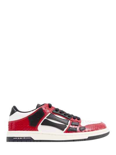 Amiri Snake Skel Sneakers Red