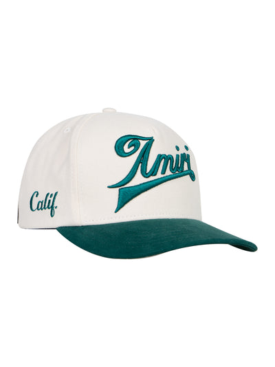 Amiri Two Tone Canvas Hat Evergreen