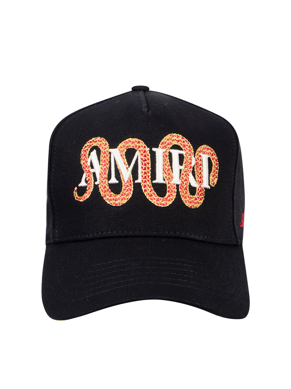 Amiri Snake Cap Black