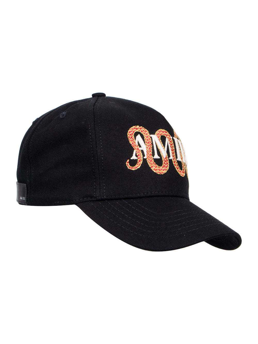 Amiri Snake Cap Black