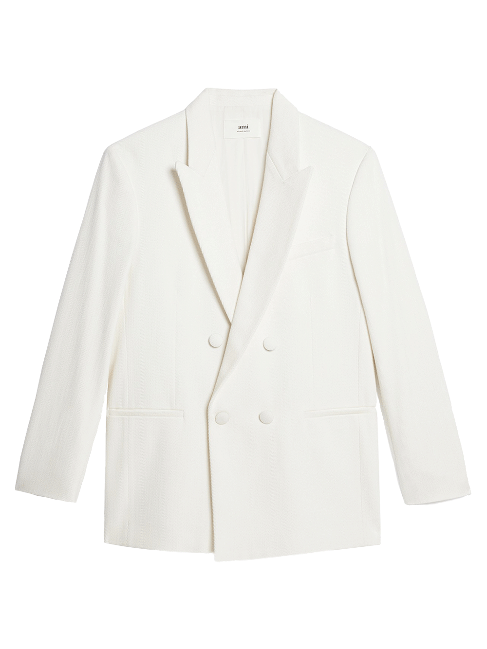 AMI-Ami-Double-Breasted-Jacket-(White)-8