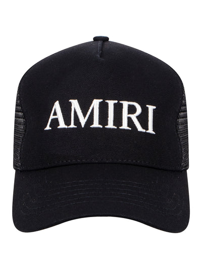 AMIRI Core Logo Trucker Hat (Black)