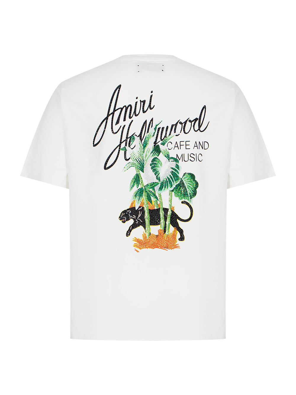 Amiri Hollywood Tee Ivory