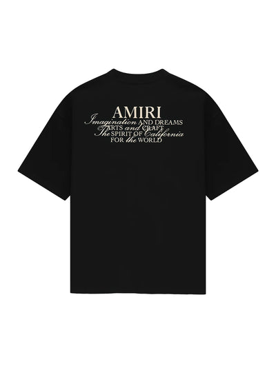 Amiri Spirit Tee Black