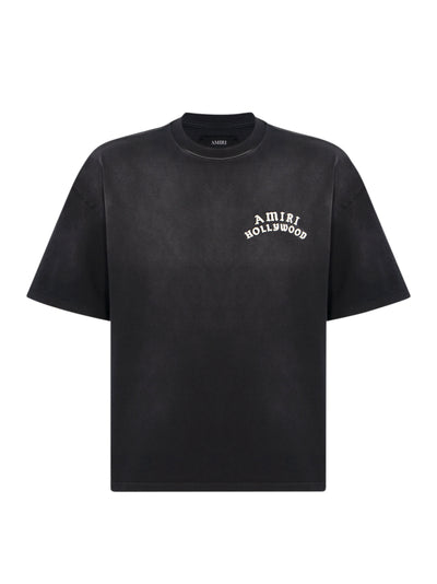 Amiri Hollywood Oversized Tee Black