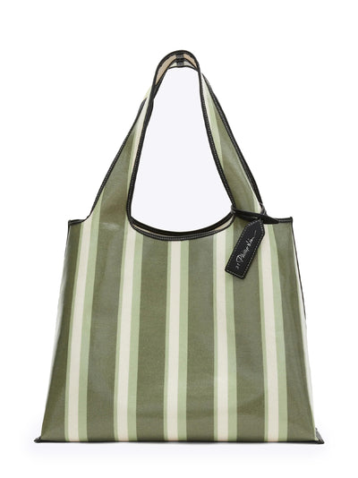 Dual Stripe Market Tote (Thyme Multi)